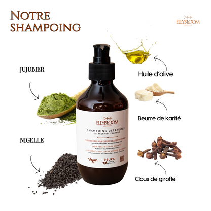Ingredients Shampoo cheveux Shampooing_UltraDoux_Vegan